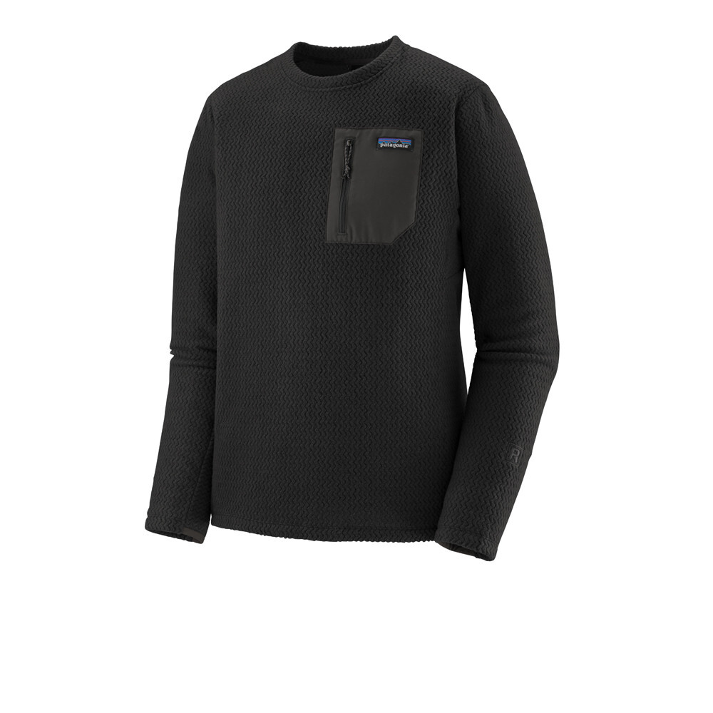 

Спортивный топ Patagonia R1 Air Fleece Crew, черный