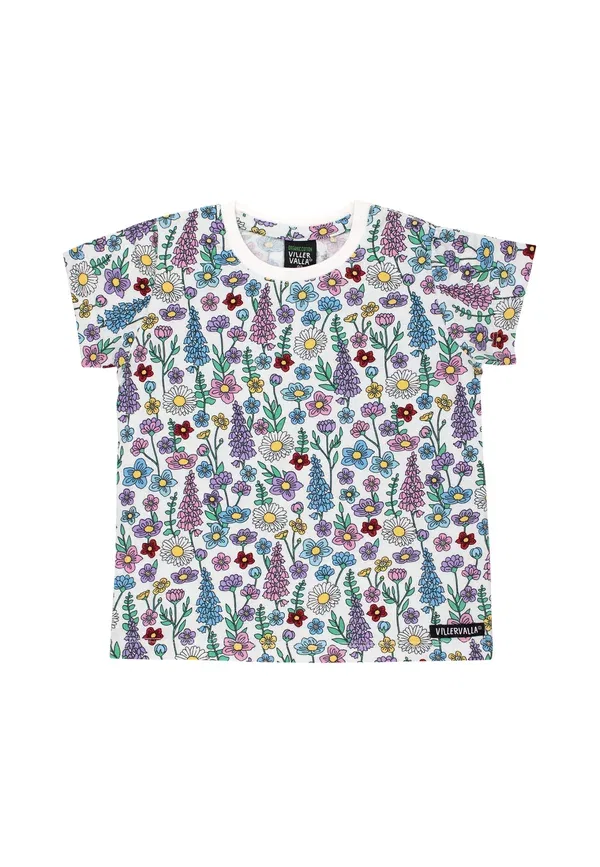 Футболка Villervalla 0143mta print t-shirt, дикие цветы
