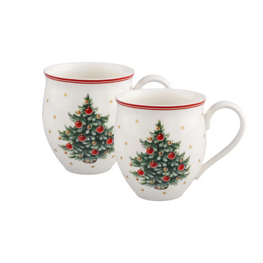 

Набор кувшин ов 2 шт., Christmas TreeToy's Delight Villeroy & Boch, красный