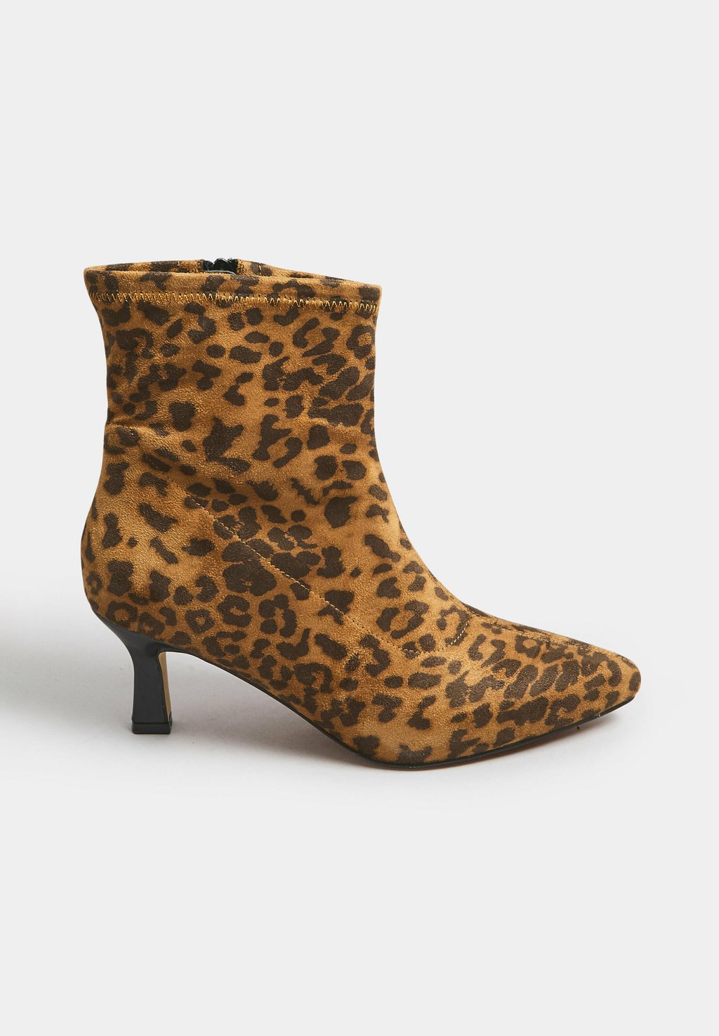 Классические ботильоны EXTRA WIDE FIT LEOPARD PRINT Yours Clothing, коричневый — фото 4