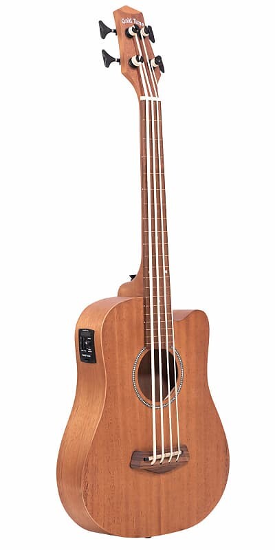 

Басс гитара Gold Tone M-BassFL/L: Lefty 23-Inch Scale Fretless Acoustic-Electric MicroBass with Gig Bag