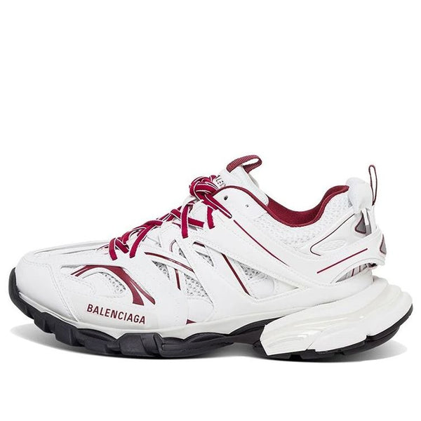 

Кроссовки track sneaker 'white burgundy' Balenciaga, белый