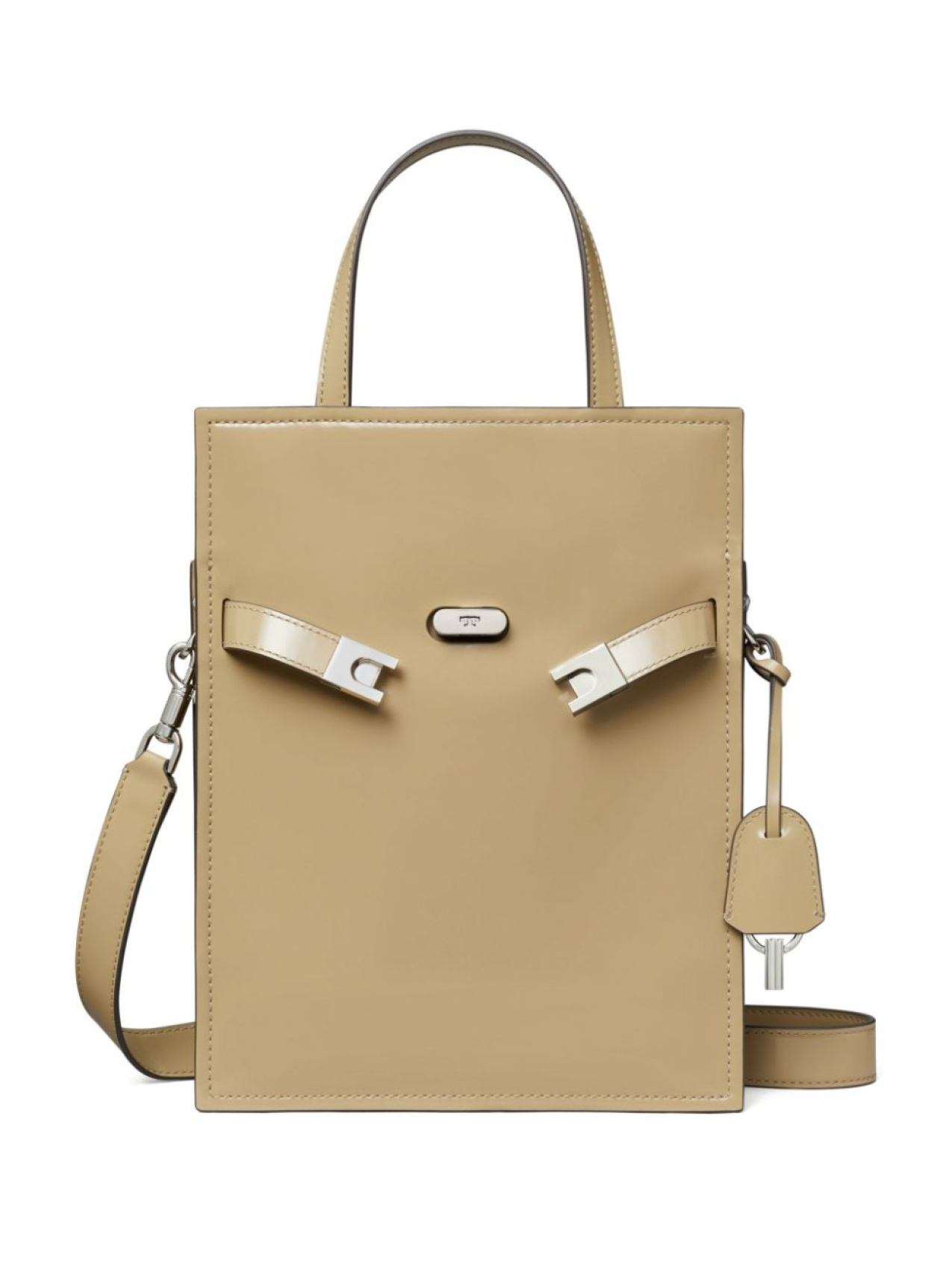 

Tory Burch маленькая сумка-тоут Lee Radziwill, нейтральный цвет