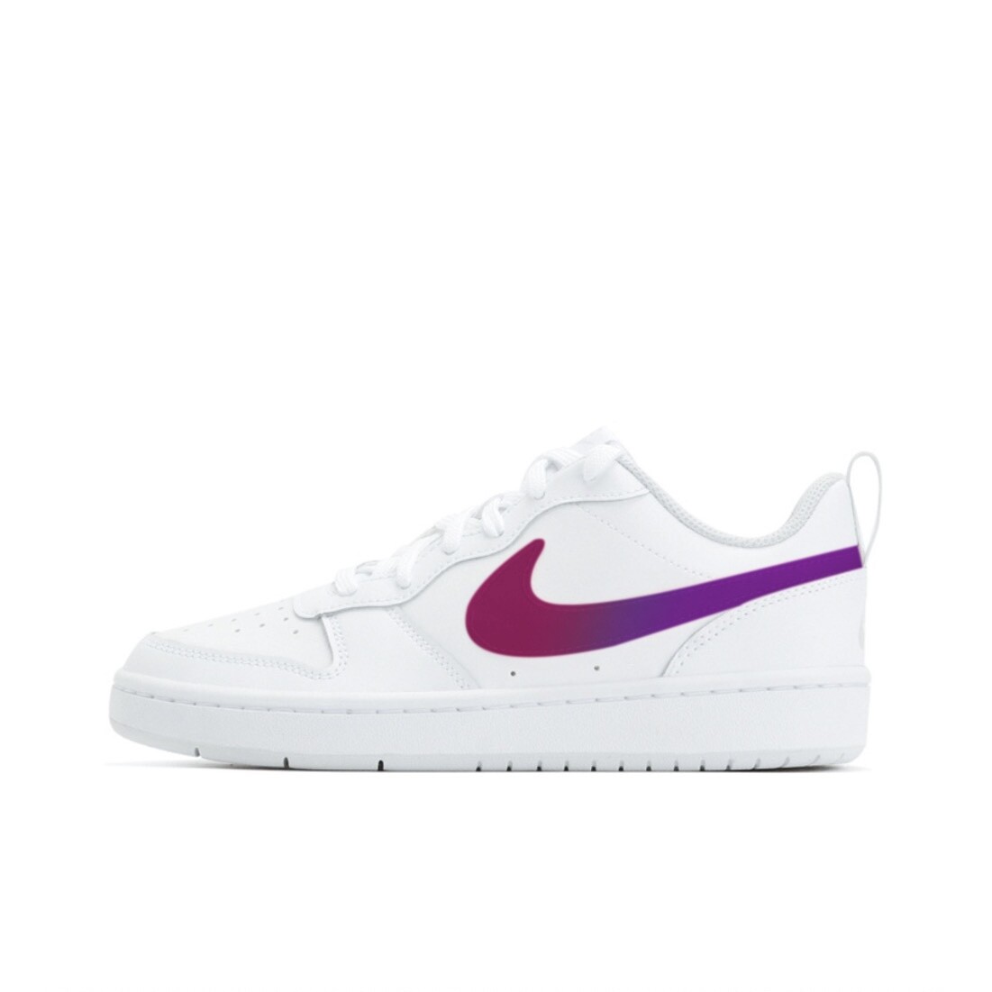 

Кроссовки Nike Court Borough 2 Skateboarding Shoes Women's Low-top White/purple, фиолетовый