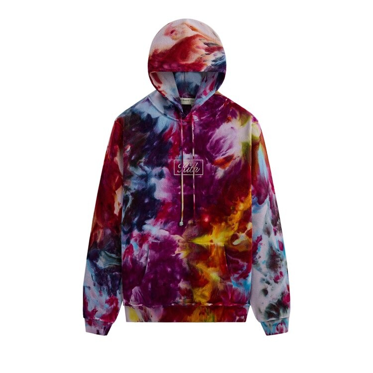 

Худи Kith For Advisory Board Crystals Tie Dye Hoodie, разноцветный