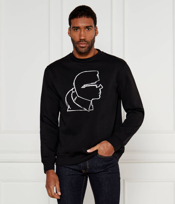 

Свитер Loose fit Karl Lagerfeld, черный