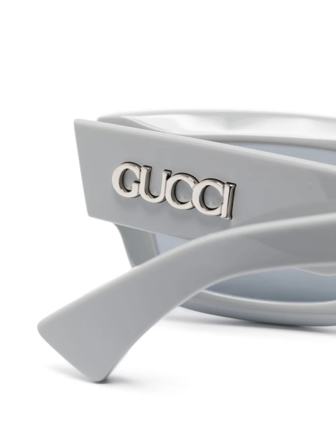 Солнцезащитные очки в прямоугольной оправе Gucci Eyewear, серый — фото 3