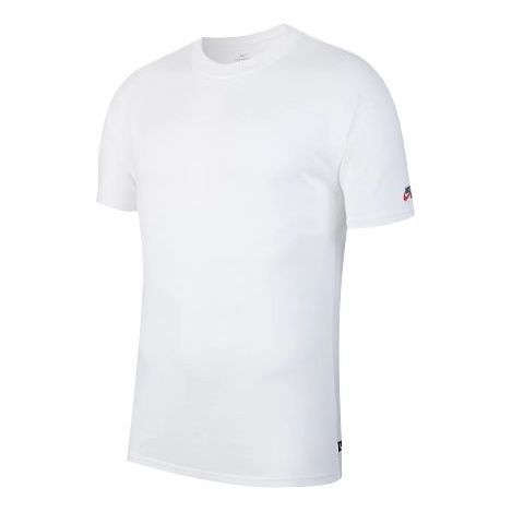 

Футболка men's sb skateboard short sleeve white t-shirt Nike, белый