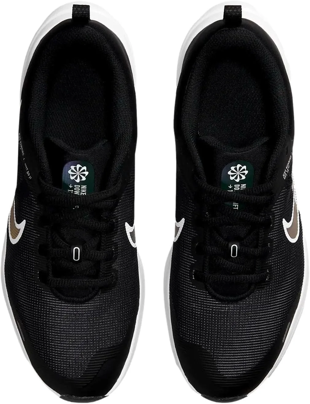 Мужские кроссовки Nike Downshifter 12, белый/черный/серый — фото 4