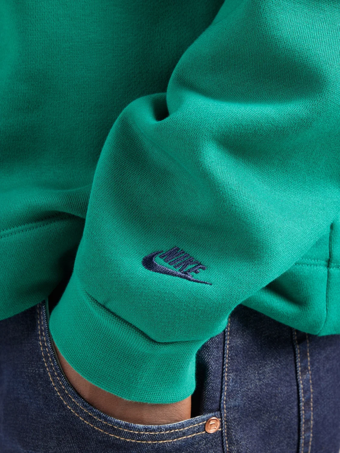 Толстовка 'CLUB' Nike Sportswear, Green — фото 2