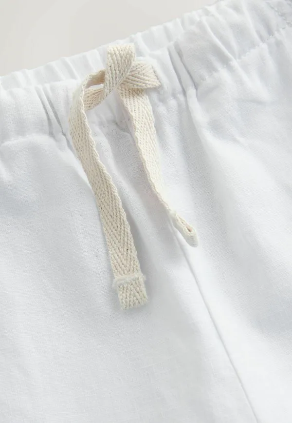 Брюки стандартного кроя из смешанной ткани Next, New White — фото 2