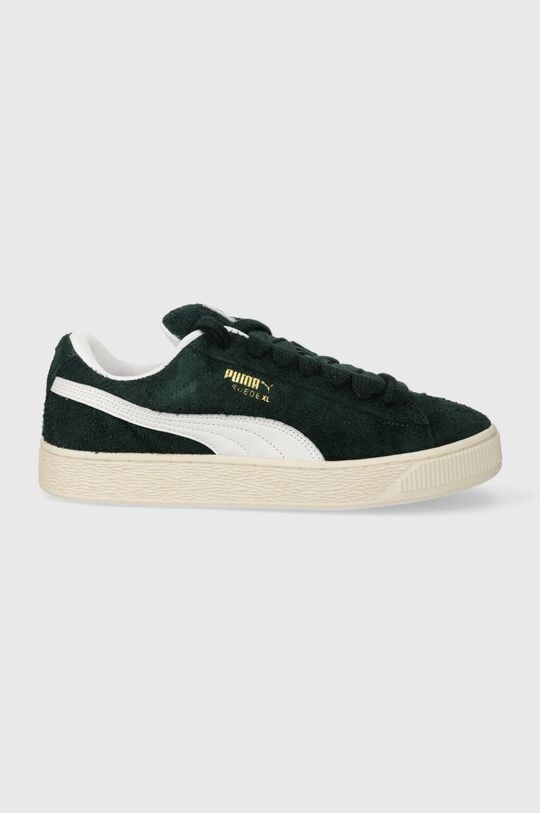 

Замшевые кожаные кроссовки Hairy Puma, зеленый, Серый, Замшевые кожаные кроссовки Hairy Puma, зеленый