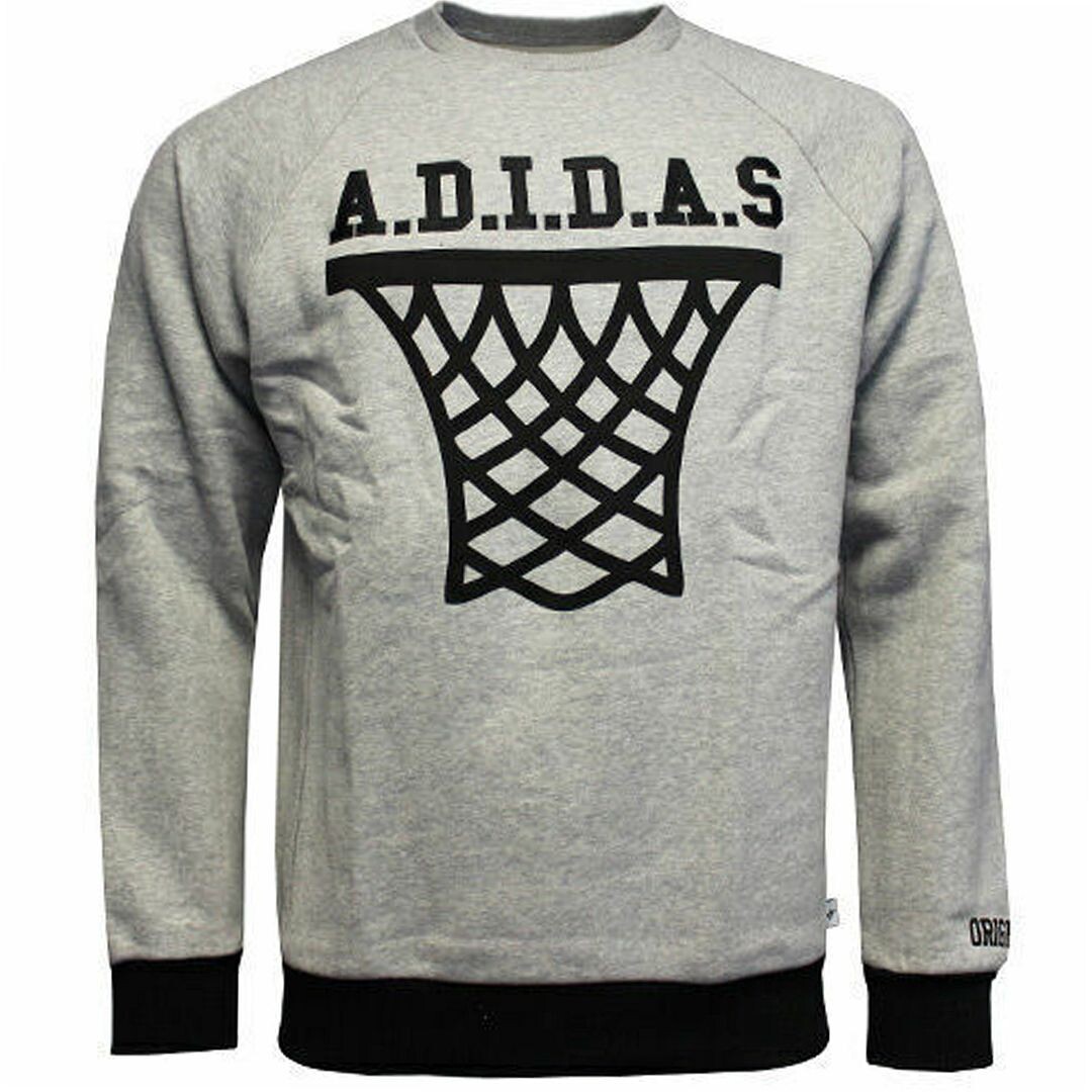 

Оригинальный свитер Adidas, серый