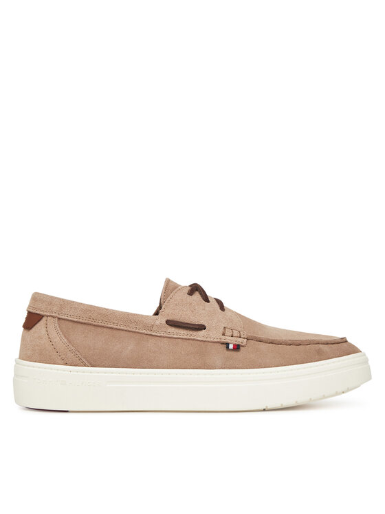 

Низкие туфли Modern Light Hybrid Suede Boat S FM0FM05352 Tommy Hilfiger, коричневый