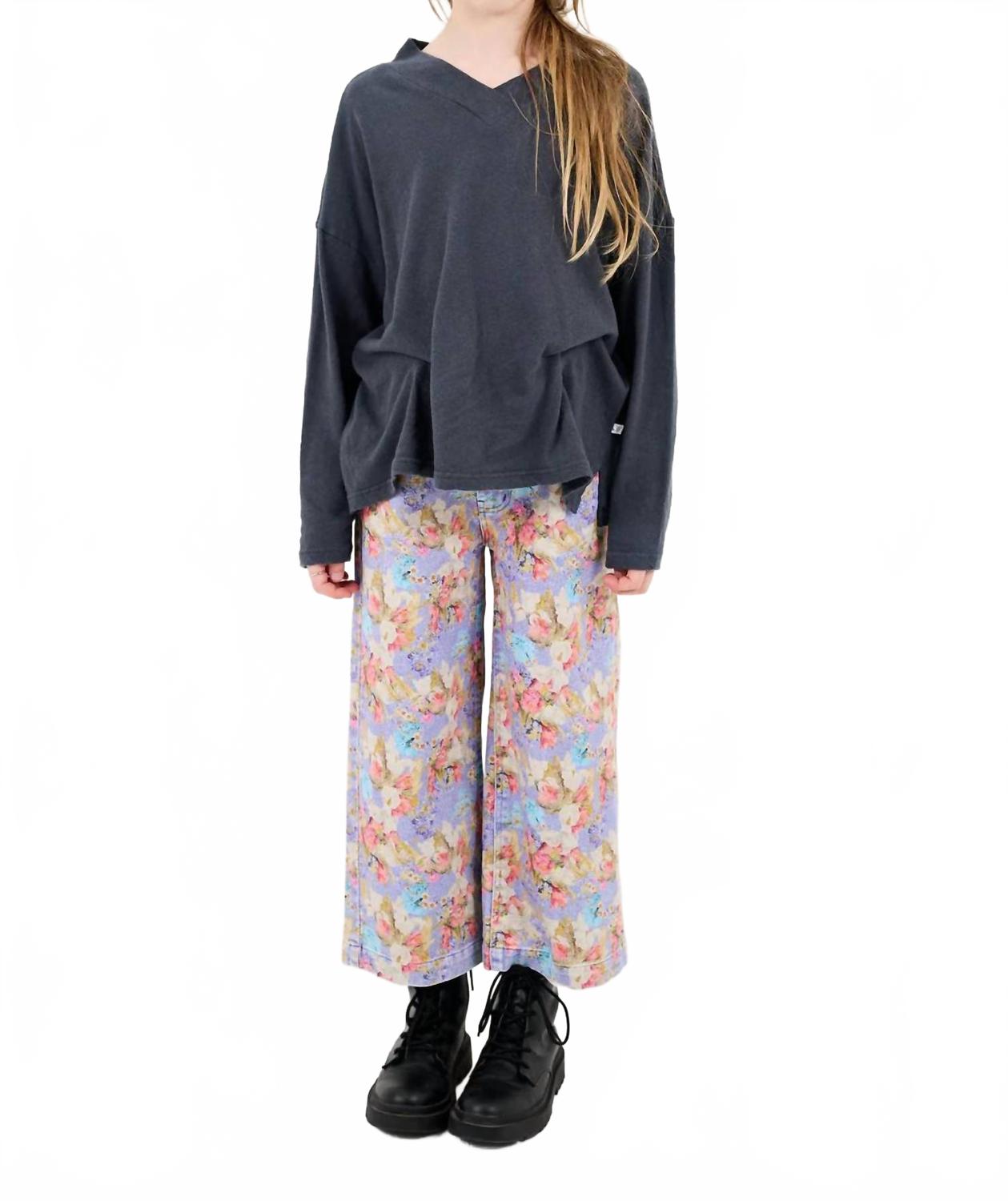 

Детская футболка с длинным рукавом и V-образным вырезом в сером цвете Repose AMS, серый