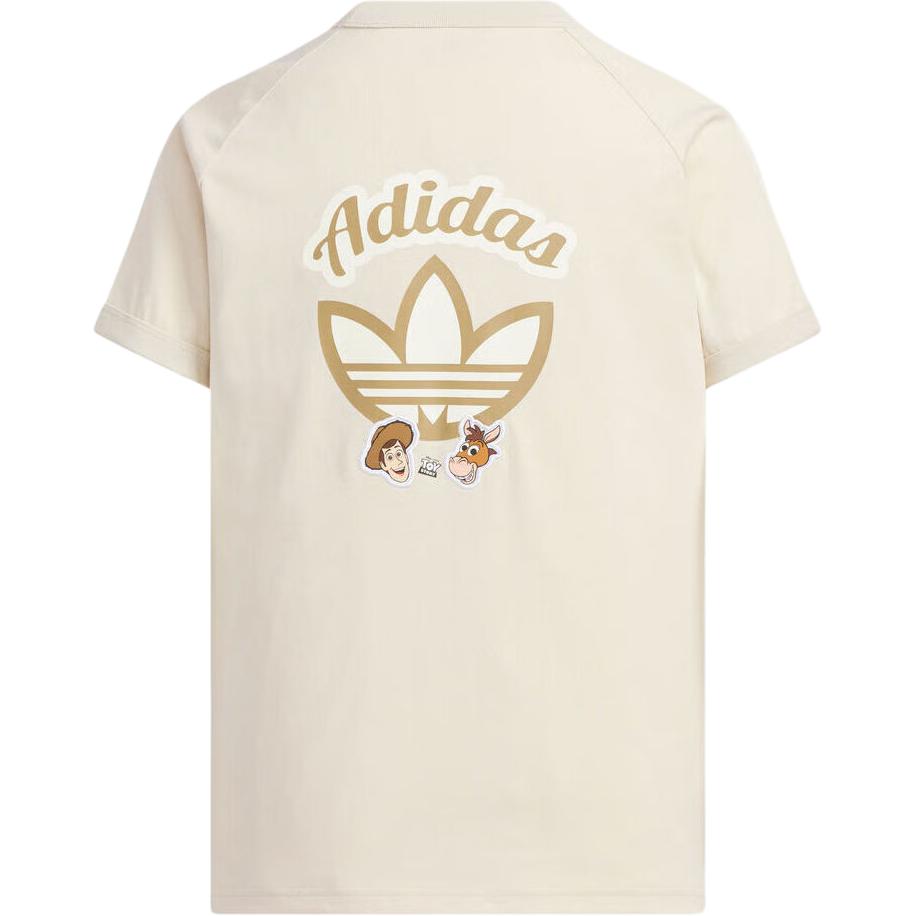 Футболка JK KN для детей Adidas Originals, экрю — фото 3