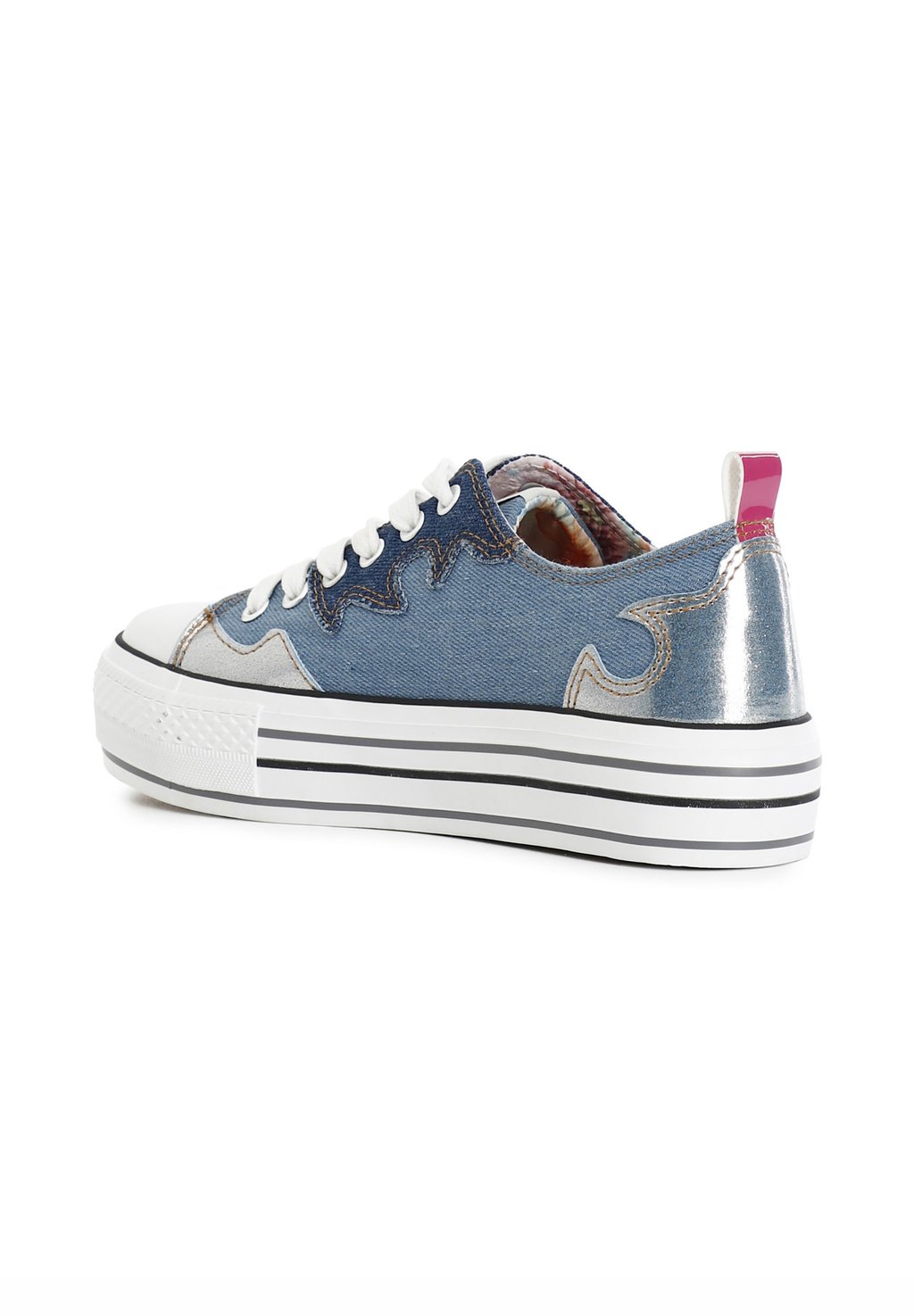 Низкие кеды SNEAKER CAFèNOIR, цвет Blue Denim — фото 3