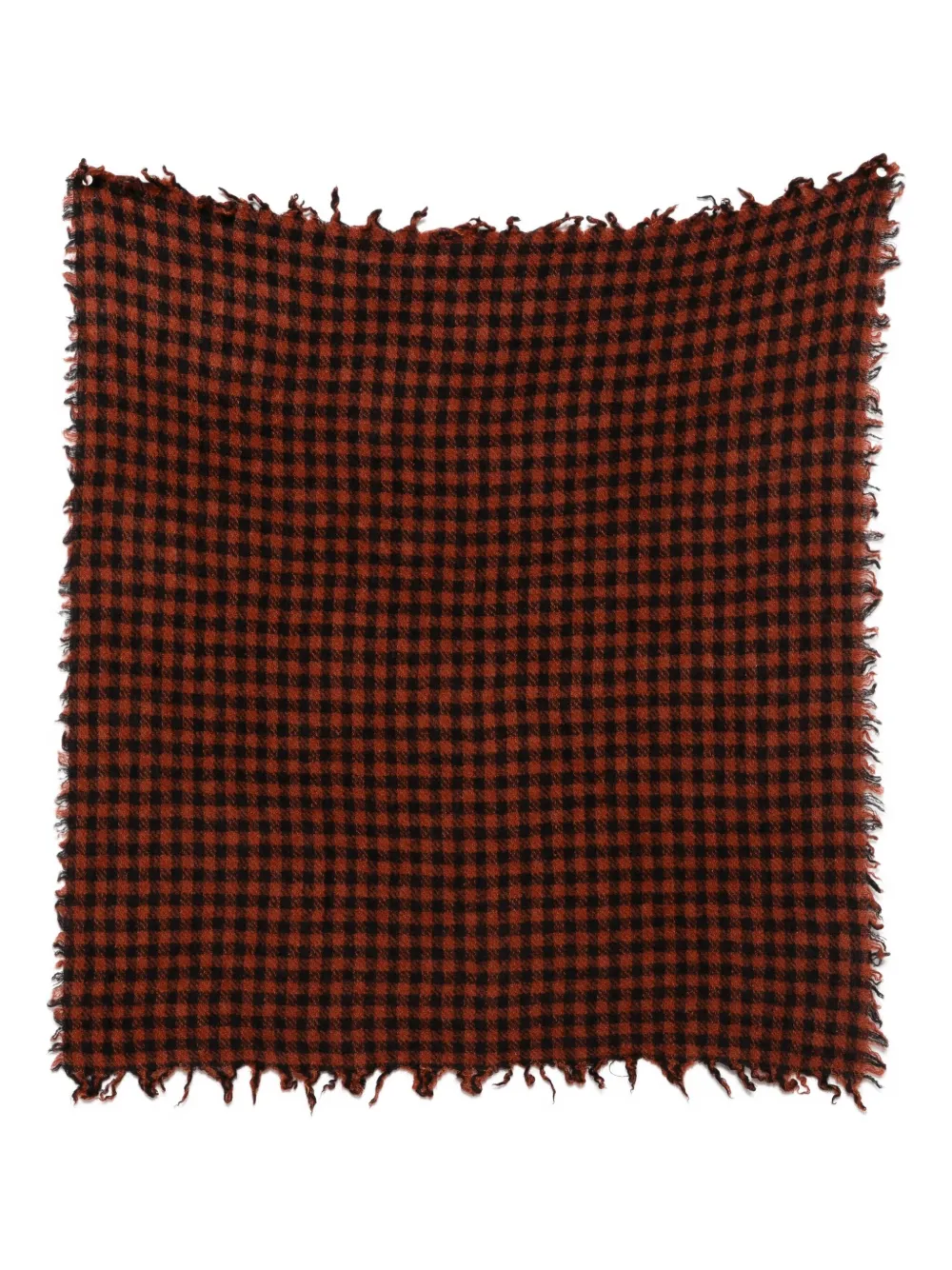 

Шарф в клетку "гингем" FALIERO SARTI, красный