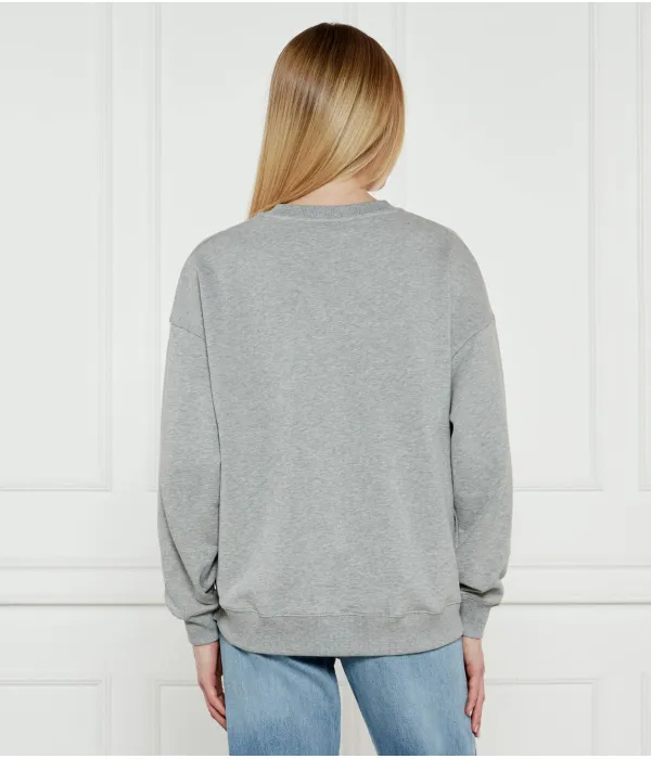 Толстовка Loose fit Tommy Hilfiger, серый — фото 3