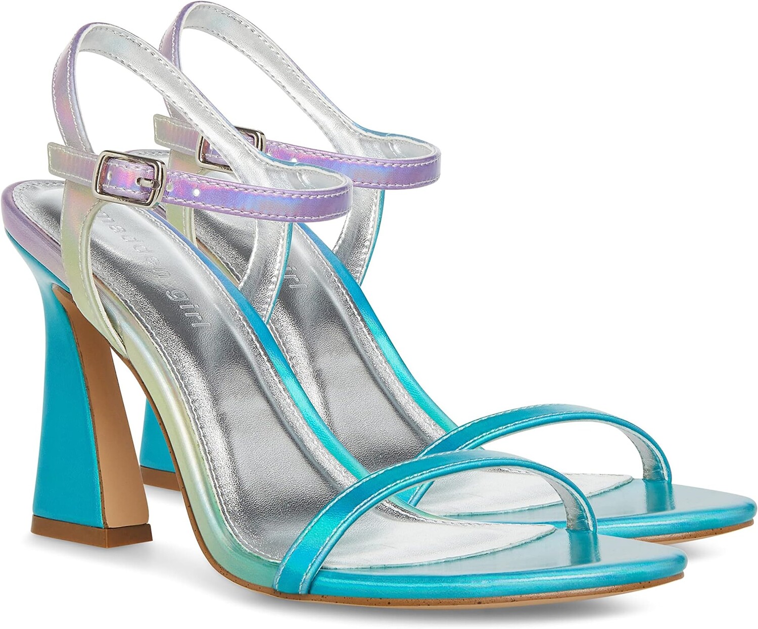 

Босоножки Disco Madden Girl, цвет Pastel Multi Metallic