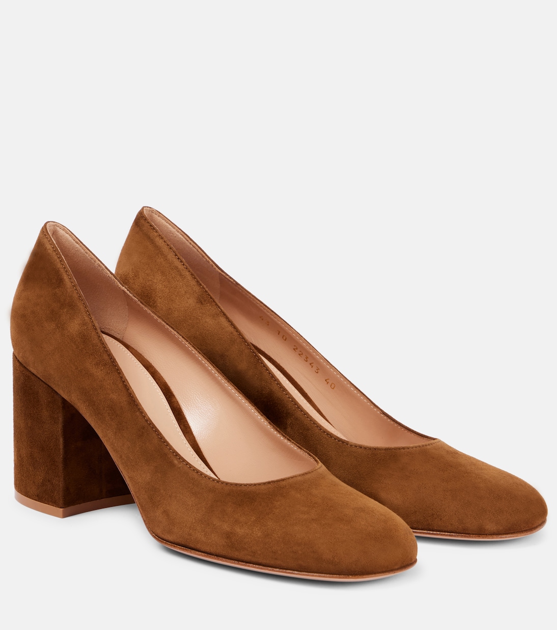 Замшевые лодочки Gianvito Rossi, Texas