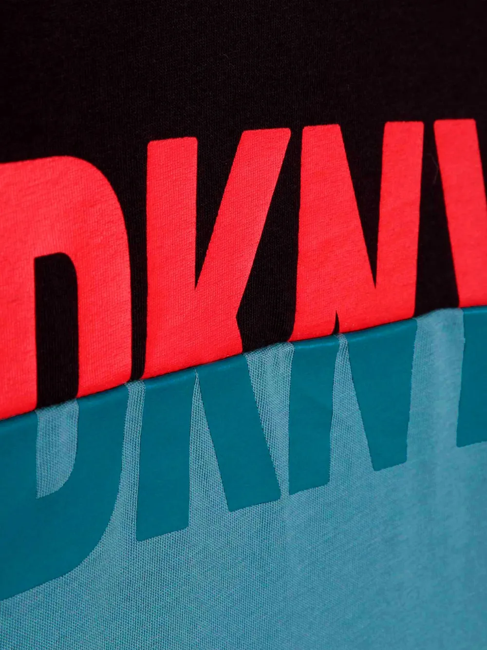 Футболка с длинными рукавами и логотипом Dkny Kids, синий — фото 3