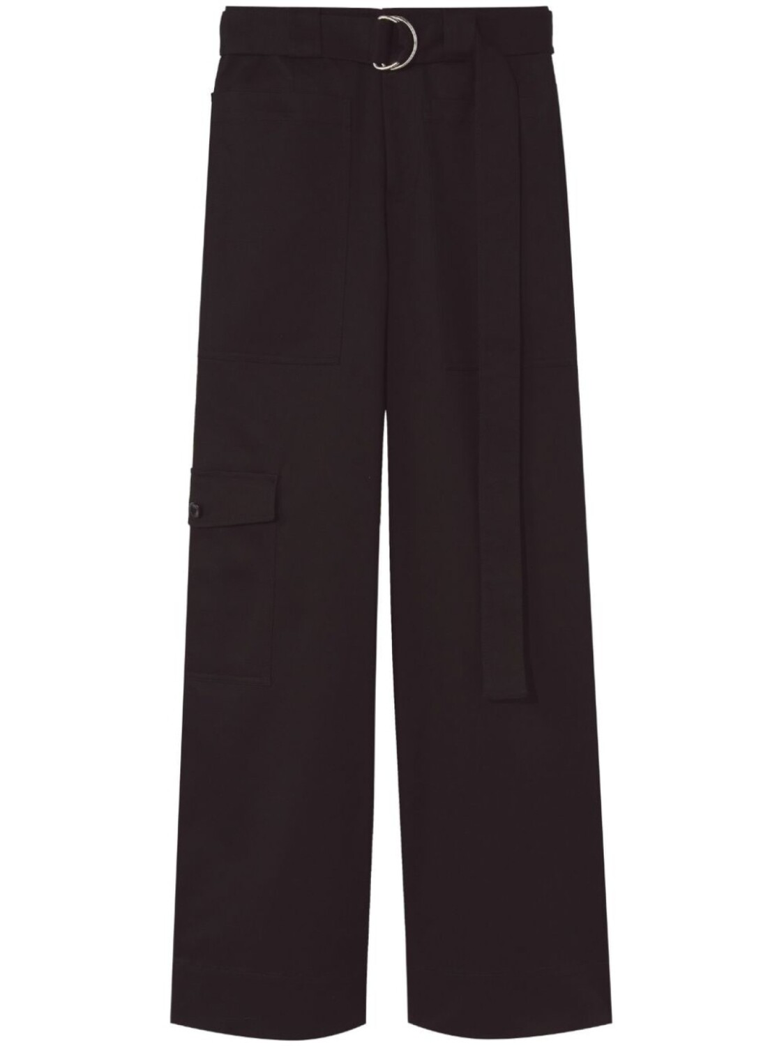 

Proenza Schouler White Label брюки карго с поясом, черный