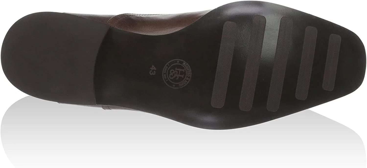 Мужские оксфорды Hemsted & Sons M0086, Dark Brown — фото 4