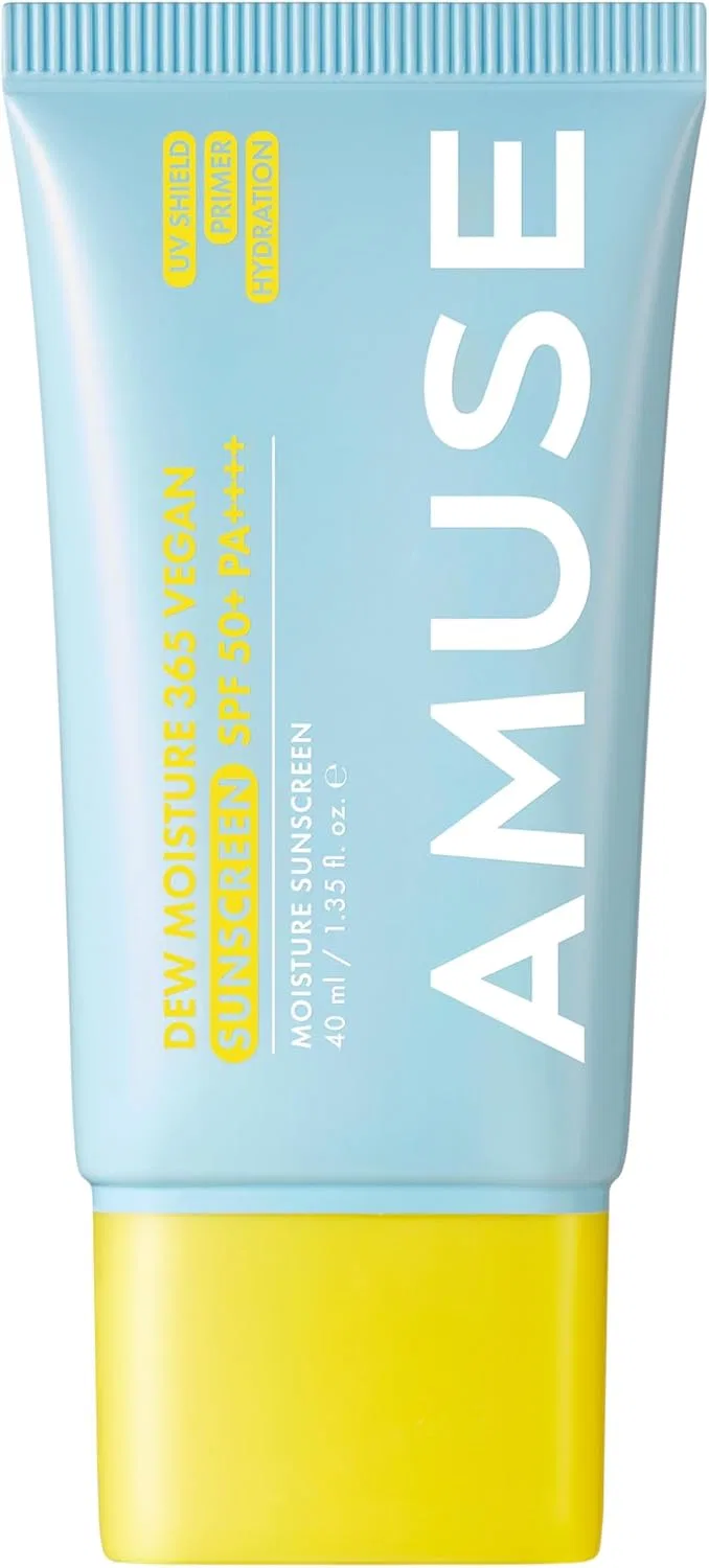 Солнцезащитный крем AMUSE 365 Vegan Sun Cream SPF50+ PA+++, 40 мл