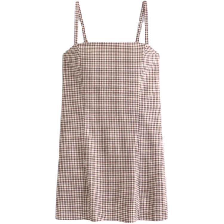 

Женское платье-комбинация Abercrombie＆Fitch, коричневый