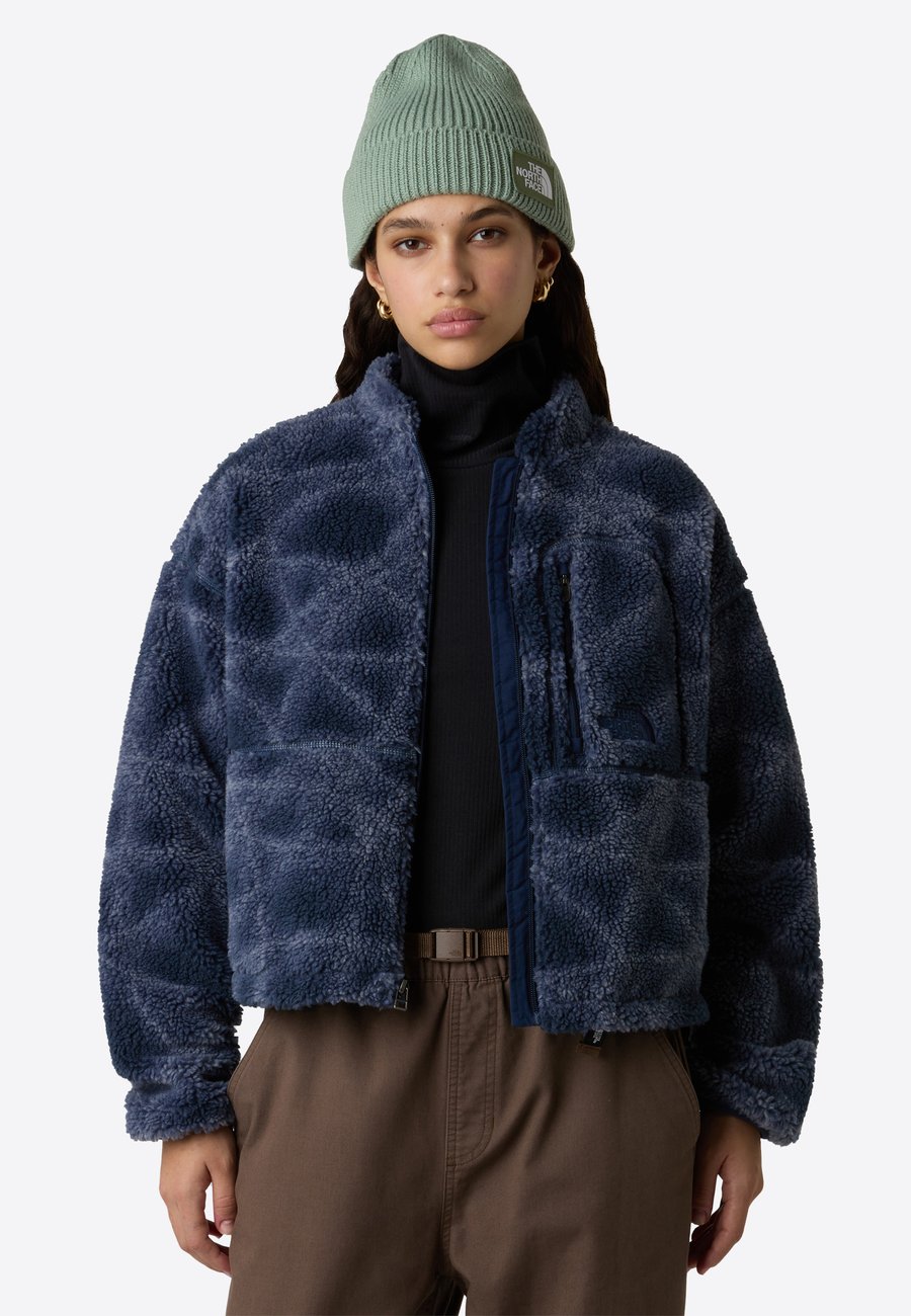 

Флисовая куртка The North Face W EXTREME PILE FZ JACKET 2 -PRINT, Summit Navy Sun Halos Print/Dark Blue