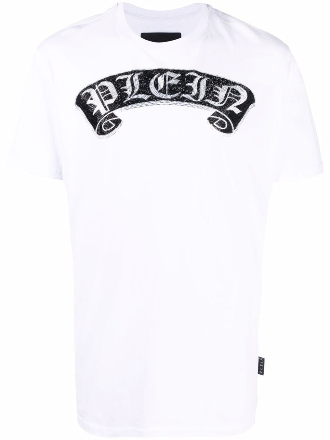 

Philipp Plein футболка со стразами, белый