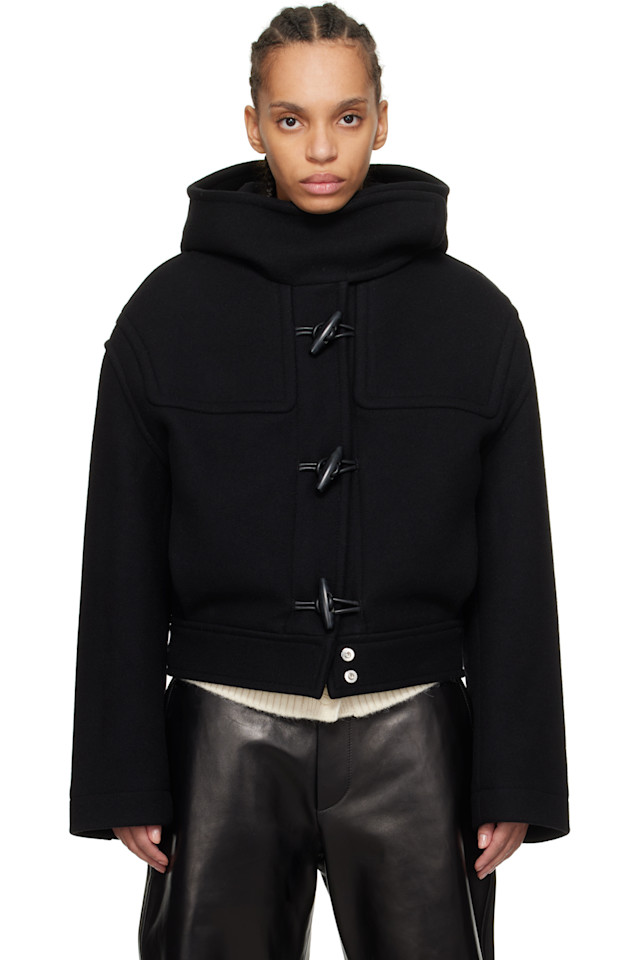 

Кабана дафл куртка Jacquemus, черный