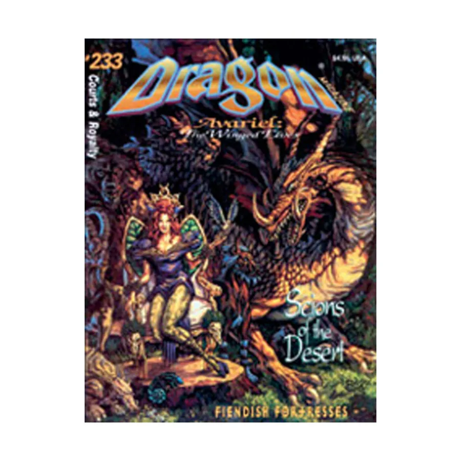 

Журнал #233 "Avariel - The Winged Elves, Fiendish Fortresses", Dragon Magazine #201 - #250