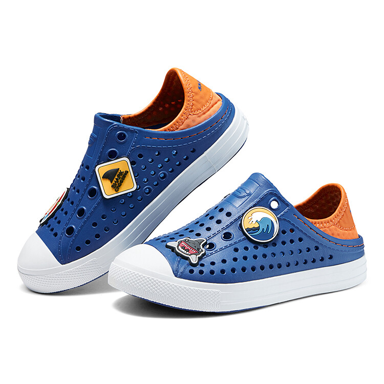 Детские сандалии Foamies Kids Blue/Orange Skechers, синий/оранжевый — фото 3