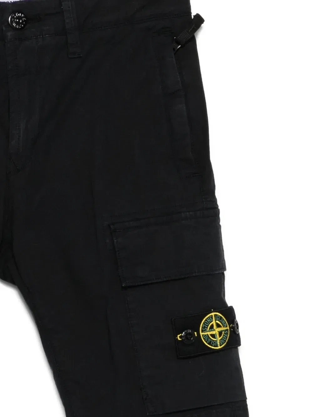 Шорты-карго с нашивкой Compass Stone Island Junior, синий — фото 3