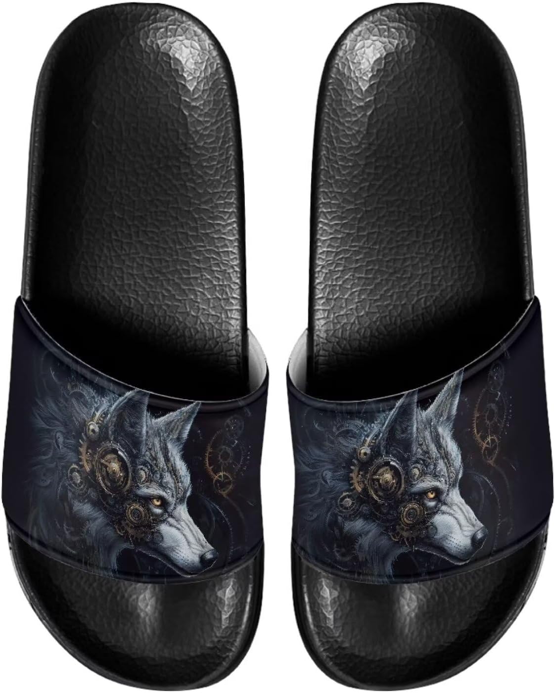 

Шлепанцы Vuriqeby Cloud для мужчин, противоскользящие, быстросохнущие, Mechanical Wolf