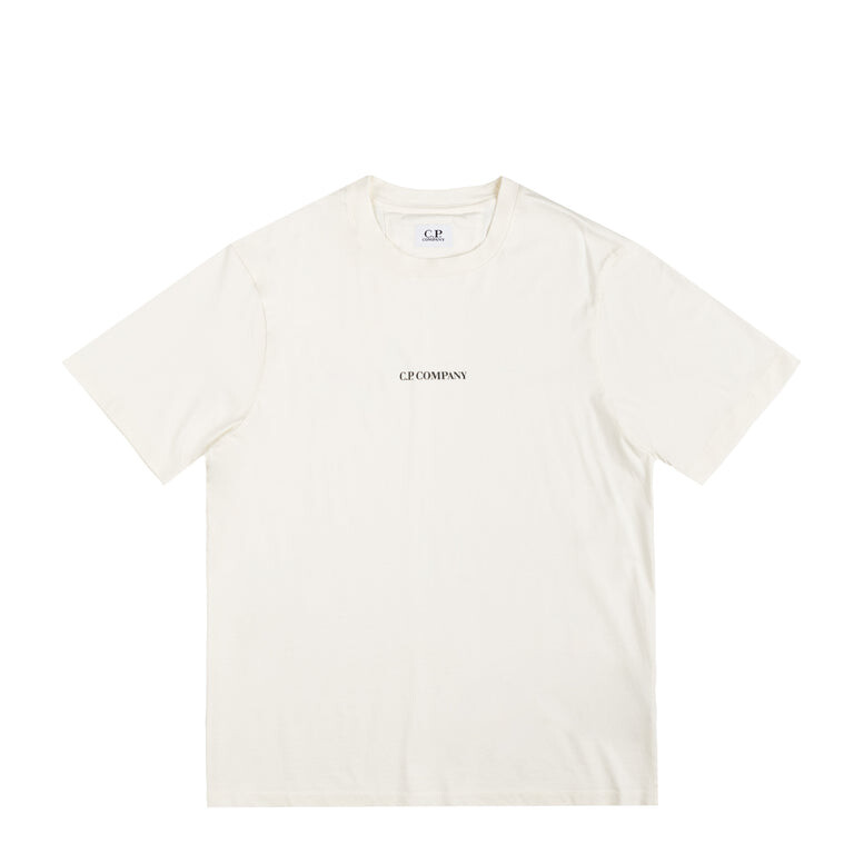 

Футболка 30/1 printed logo t-shirt C.P. Company, белый
