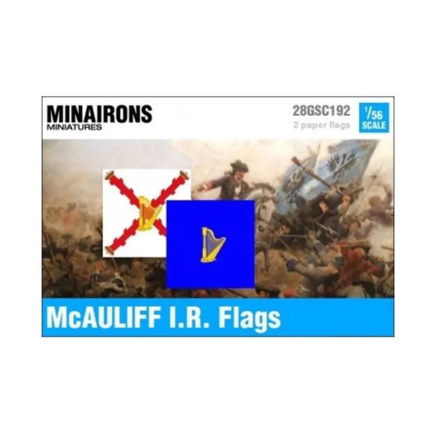 

Маколифф И.Р. Флаги, War of Spanish Succession - Decals & Flags (1:56)