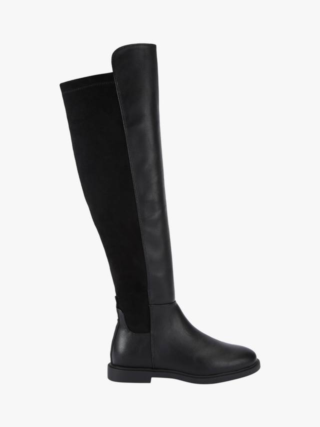 Ботинки Stratton Canvas до колена KG Kurt Geiger, Black