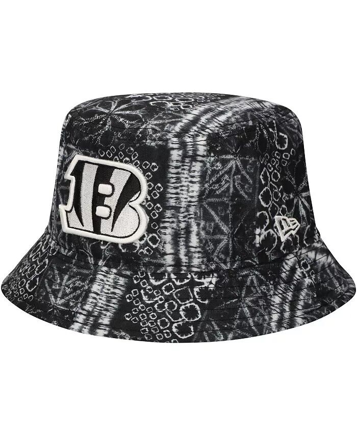 

Мужская черная панама Cincinnati Bengals Shibori New Era, черный