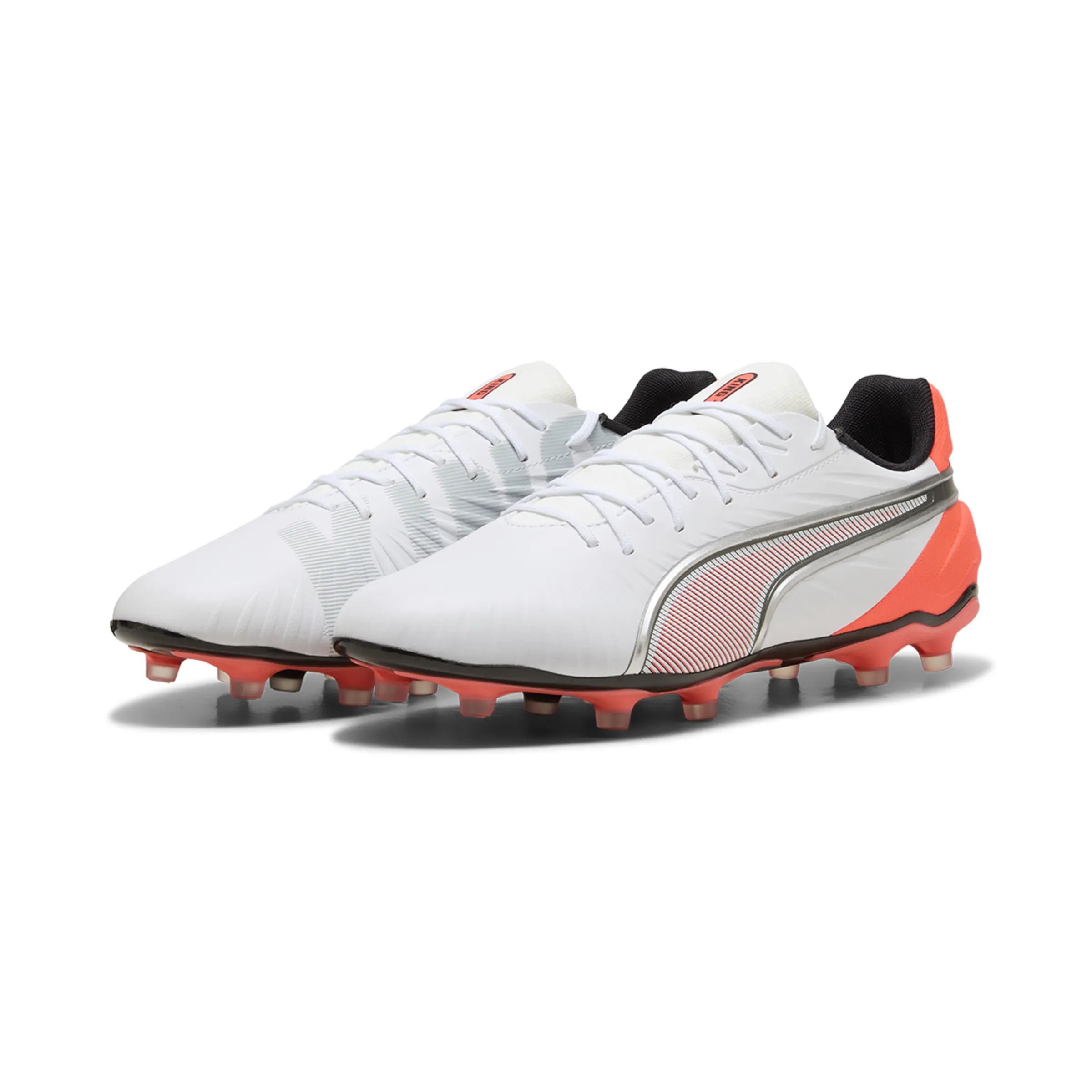 Мужские футбольные бутсы KING MATCH FG/AG Puma, белый — фото 2
