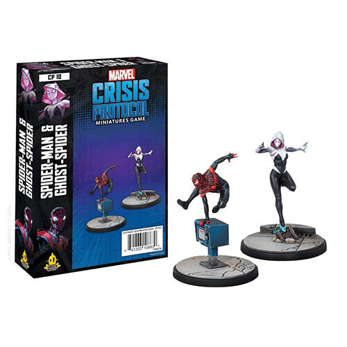 

Фигурки Marvel Crisis Protocol: Spider-Man And Ghost-Spider