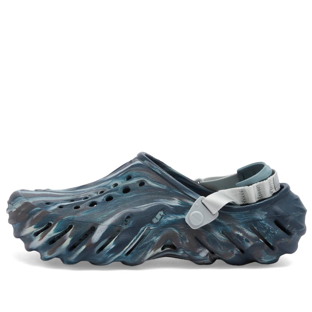 

Кроссовки Echo marbled clog Crocs, мультиколор