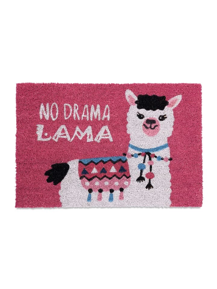 

Коврик relaxdays Lama, цвет pink/weiß - 60 x 40 cm