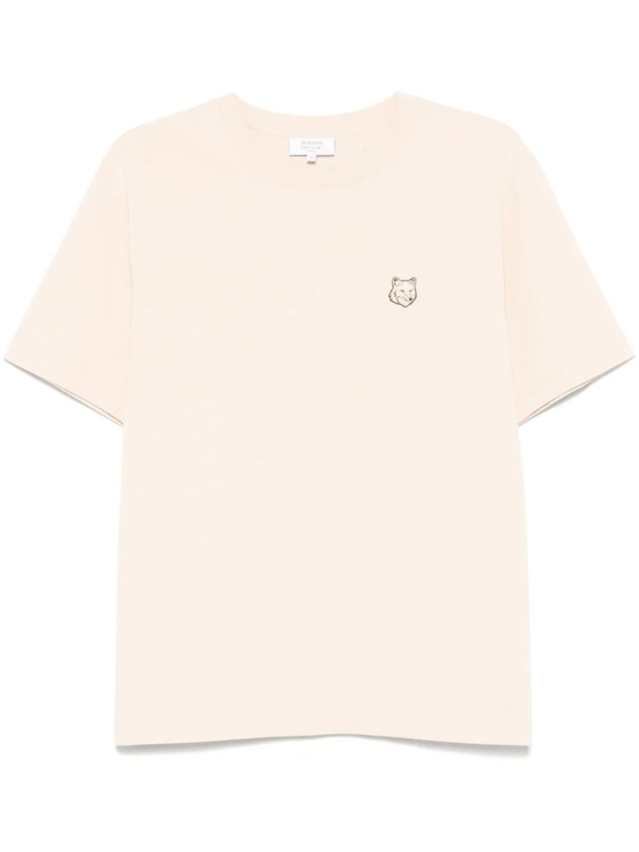 

Футболка с нашивкой Bold Fox Head Maison Kitsuné, нейтральный