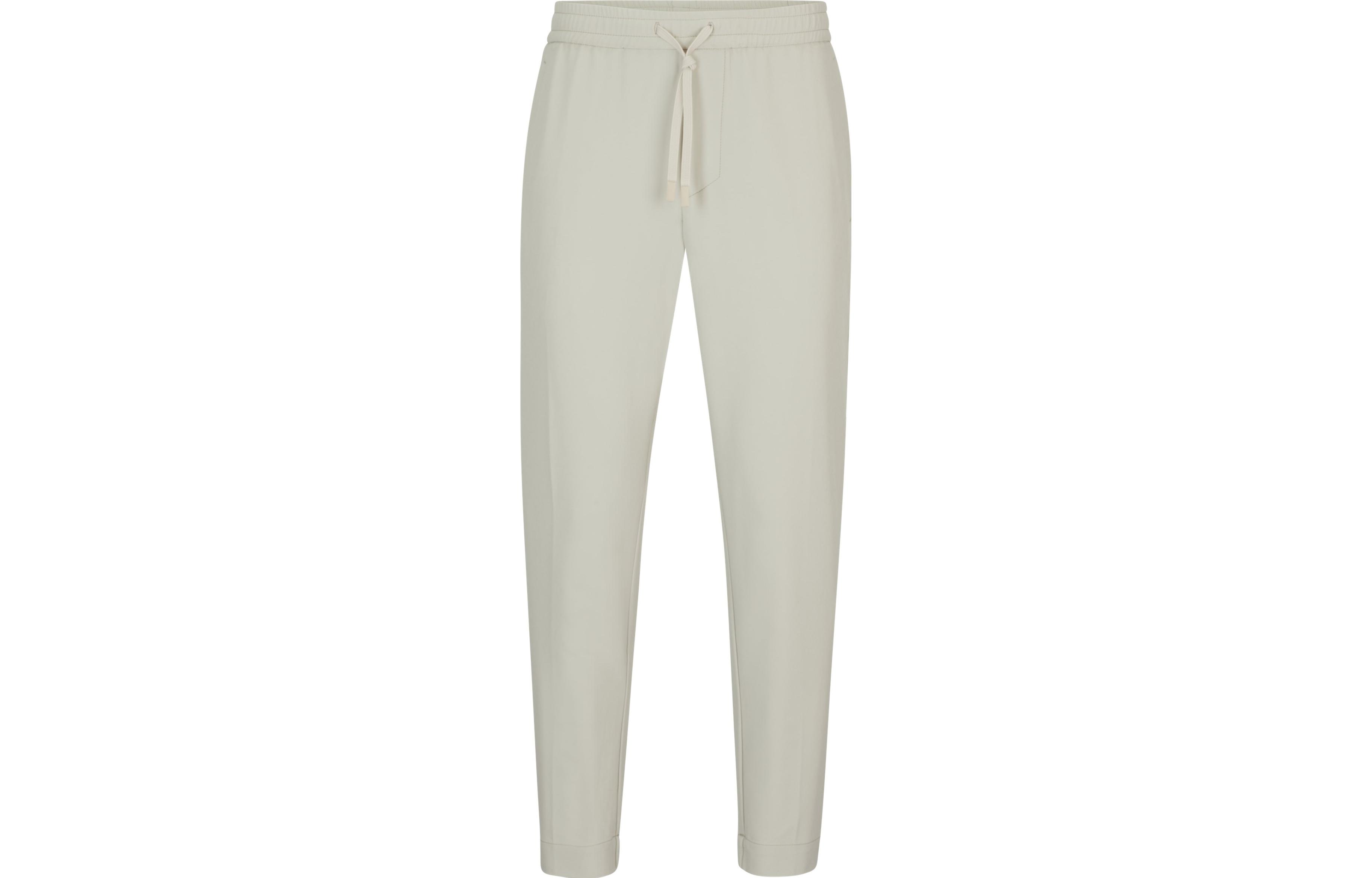 

HUGO BOSS Повседневные брюки мужские белые