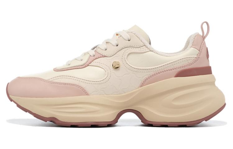 

Кроссовки LI NING 1990 Clouds для женщин, цвет Tawny, с технологией амортизации, устойчивостью к истиранию и упругими свойствами LI-NING 1990, light ancient yellow/mushroom umber