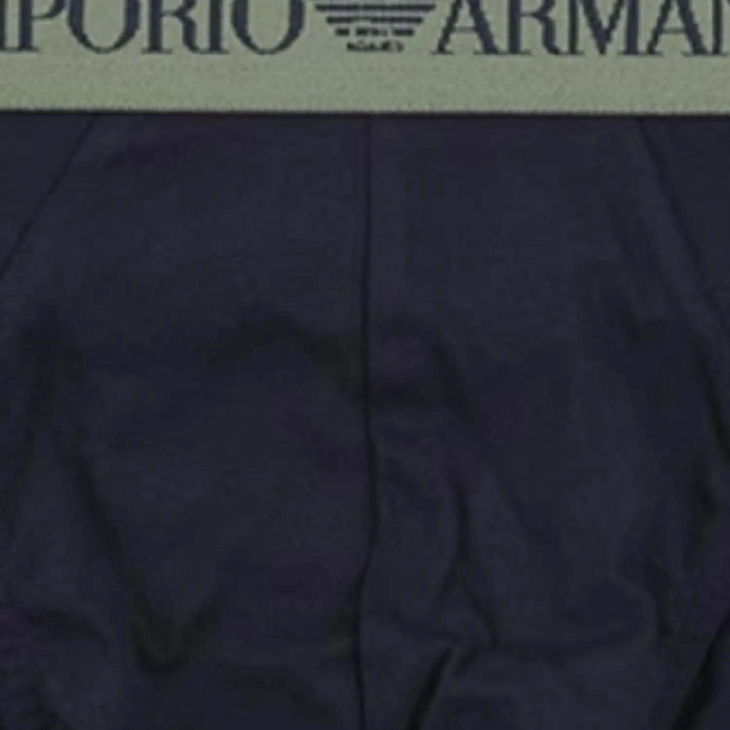 EA7 FW24 Трусы мужские 3 шт EMPORIO ARMANI, зеленый — фото 2