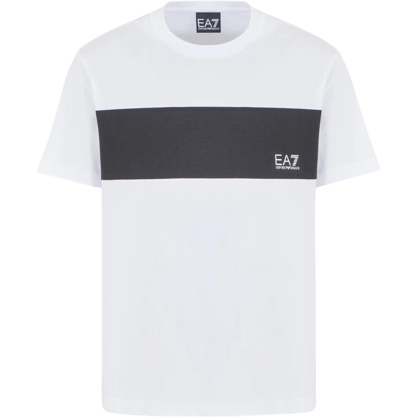 

Цветной блок Футболка EMPORIO ARMANI, Белый
